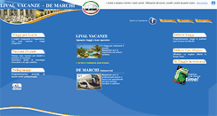 Desktop Screenshot of livaldemarchi.it